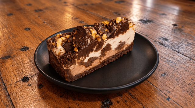 Peanut Butter Fudge Cheese Cake.